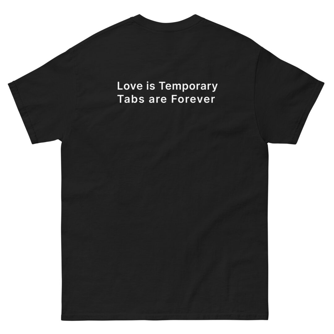 Tabs are Forever (black)